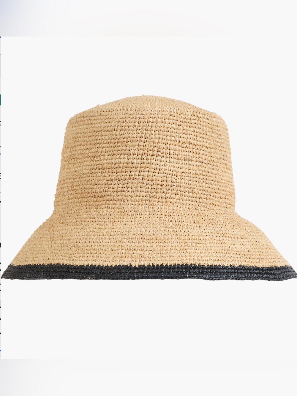 Vince Straw Bucket Hat